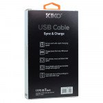 Wholesale USB Type-C 2.1A Strong Nylon Braided USB Cable 9FT (White)